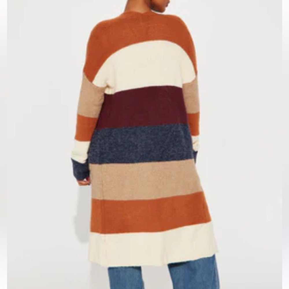 ARULA Stripe Cardigan